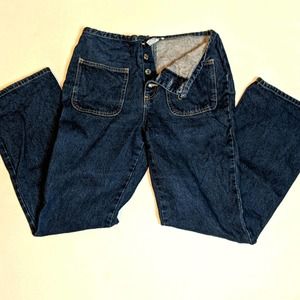 Adriana Sport Button Fly Jeans